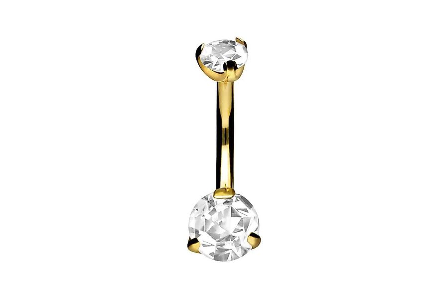 PIERCINGLINE Bauchnabelpiercing Titan Mini Bananabell mit günstig online kaufen