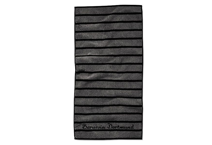 BVB Duschtuch BVB-Duschtuch mit Streifenmuster, Baumwolle (Set, 1-St), Stre günstig online kaufen
