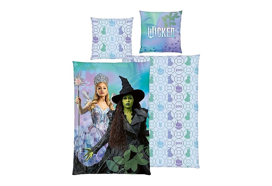 Herding Kinderbettwäsche Herding Wicked Baumwoll-Bettwäsche Set 135 x 200 c günstig online kaufen