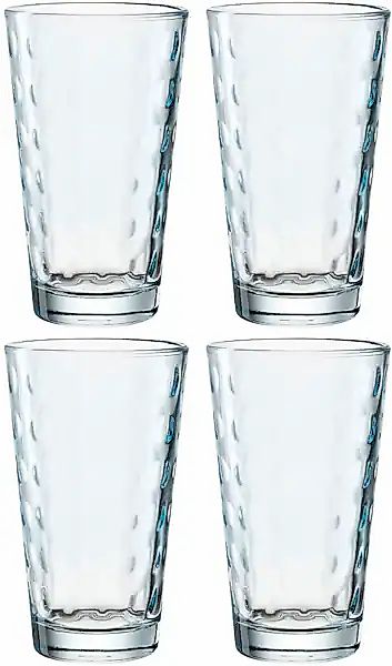 LEONARDO Gläser-Set »OPTIC«, (Set, 4 tlg.), 540 ml, 4-teilig günstig online kaufen