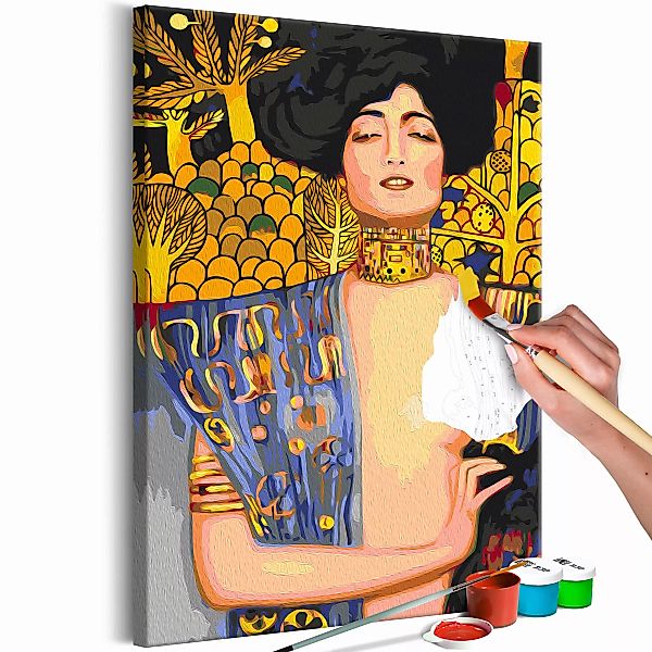 Malen nach Zahlen - Gustav Klimt: Judith and the Head of Holofernes günstig online kaufen