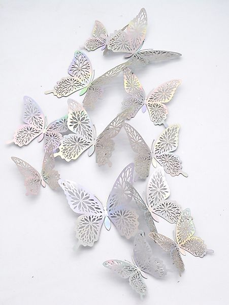 XDeer 3D-Wandtattoo 36 Stück 3D Schmetterling günstig online kaufen
