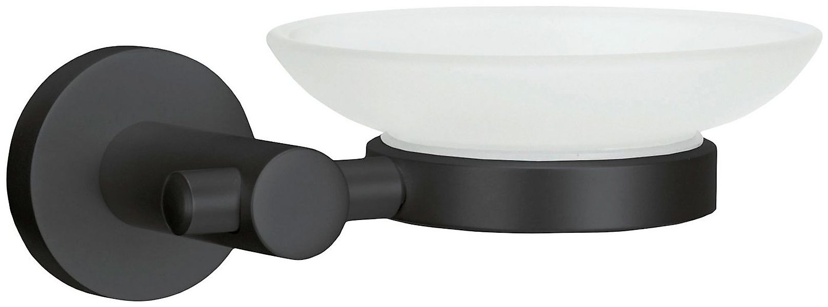 Kleine Wolke Seifenablage Apollo Nero, Breite: 13,4 cm, Glas/Aluminium günstig online kaufen