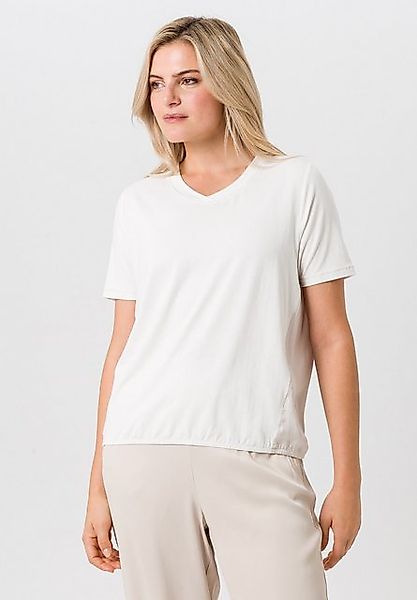 TUZZI Kurzarmshirt mit Rückenknopfleiste günstig online kaufen