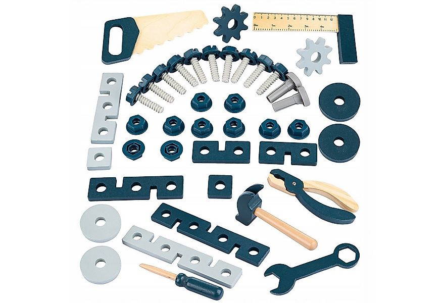 kinderplay Kinder-Werkzeug-Set Holz Werkzeugset für Kinder – Spielend lerne günstig online kaufen