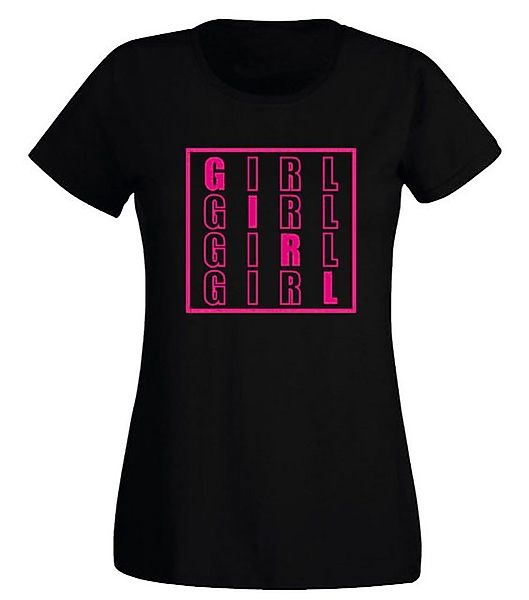 G-graphics T-Shirt Damen T-Shirt - Girl Slim-fit-Shirt, mit Frontprint, mit günstig online kaufen