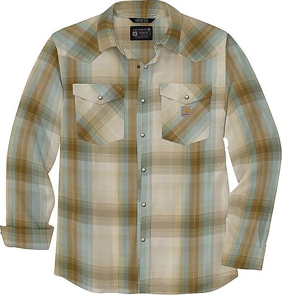 Carhartt Langarmhemd Snap-Front Plaid Shirt günstig online kaufen