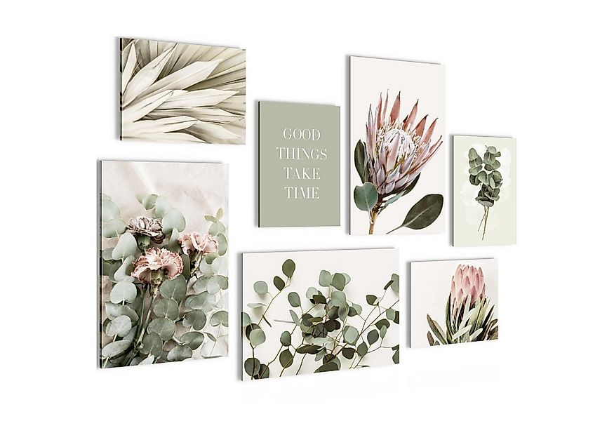 Novart Wandbild Boho Style Strand Meer Natur Wohnzimmer Schlafzimmer Boho 1 günstig online kaufen