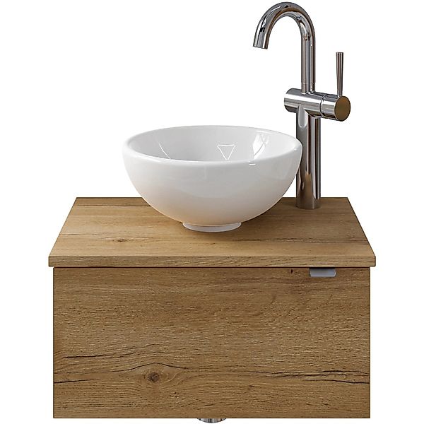 Pelipal Einzelwaschtisch Serie 6915 51 cm Eiche mit Softclose günstig online kaufen