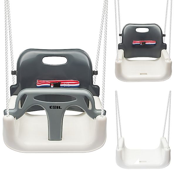 COIL Babyschaukel Schaukel 3in1, Gartenschaukel,Rückenlehne und günstig online kaufen