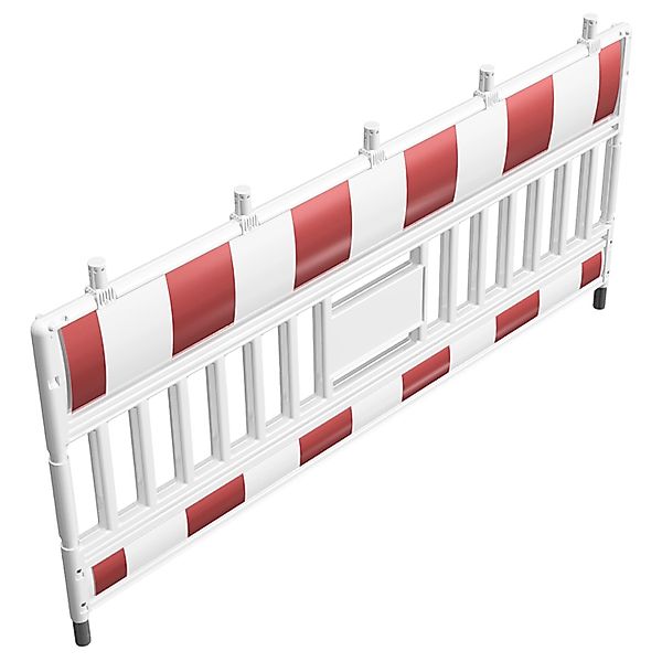 Schake Euro3-Absperrschranken Typ Ultra RA1/A Lampenadapter Weiß-Rot günstig online kaufen