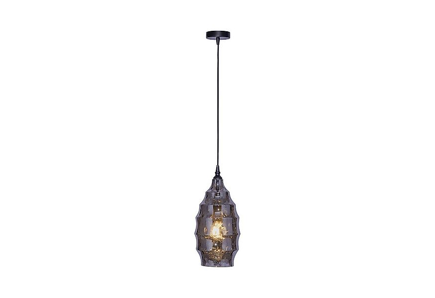 Paul Neuhaus LED Pendelleuchte Pendellampe SCARLETT Rauchglas, 1xE27/60W, L günstig online kaufen