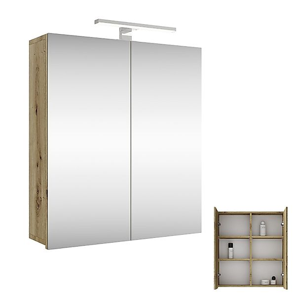 Planetmöbel Badezimmerspiegelschrank Spiegelschrank Merkur (Spiegelschrank günstig online kaufen