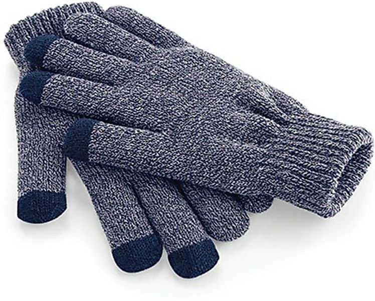 Beechfield® Strickhandschuhe TouchScreen Smart Handschuhe navy günstig online kaufen