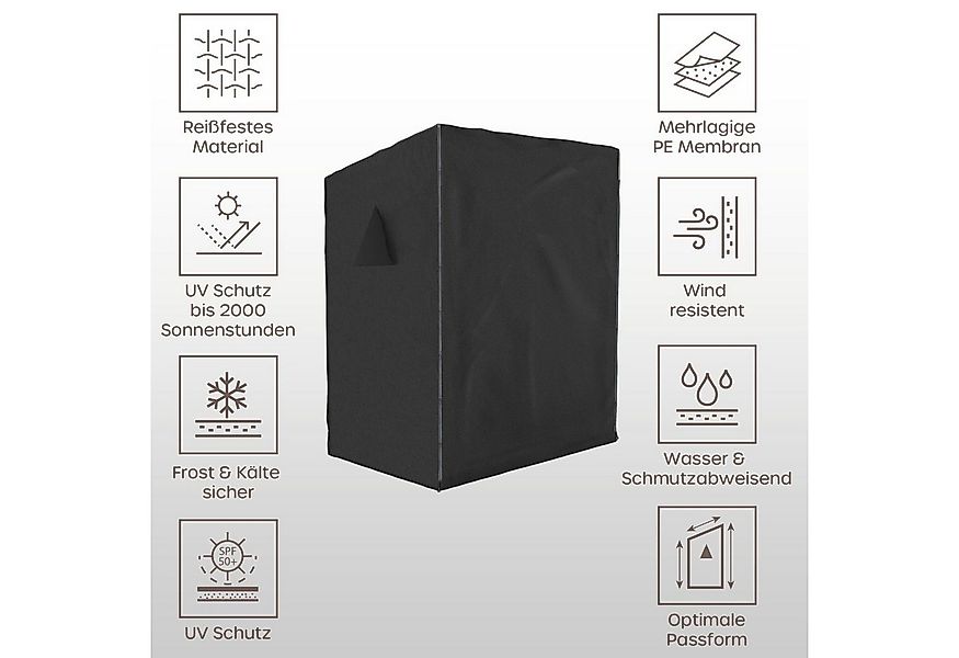 Sanzaro Strandkorb-Schutzhülle, winterfest mit 600D Oxford Stoff, Reißfest günstig online kaufen