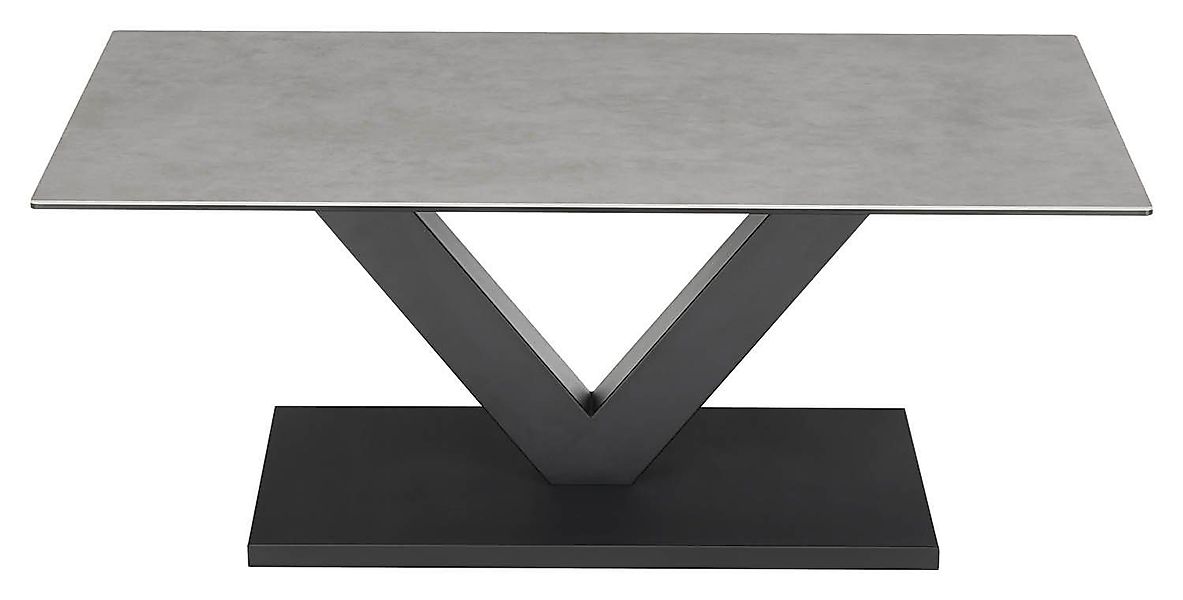 MCA furniture Couchtisch SAPPORO, Grau, Schwarz, günstig online kaufen