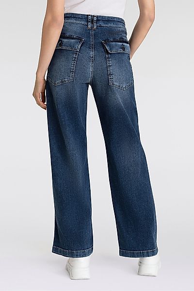 Herrlicher 5-Pocket-Jeans Fatique Women Wide Light günstig online kaufen