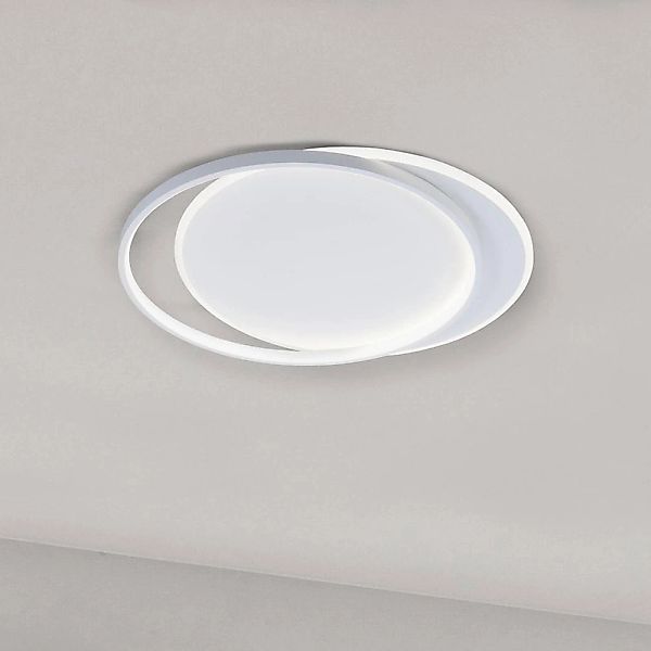 LED-Deckenlampe Evelyn, weiß, Länge 55 cm, Metall günstig online kaufen