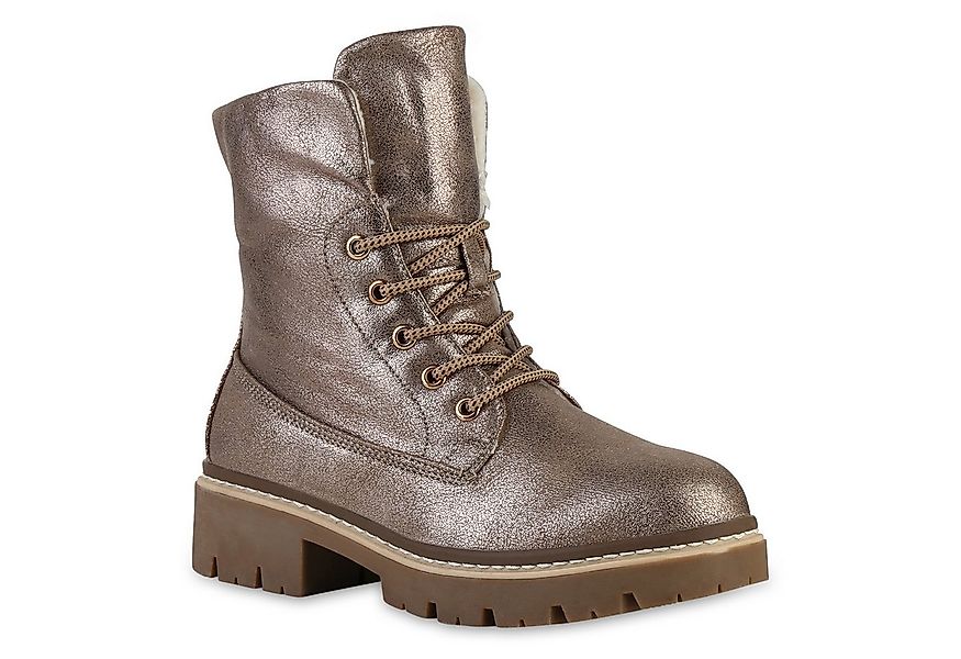 VAN HILL 841473 Schnürstiefelette Damen Leicht Gefütterte Schnürstiefelette günstig online kaufen