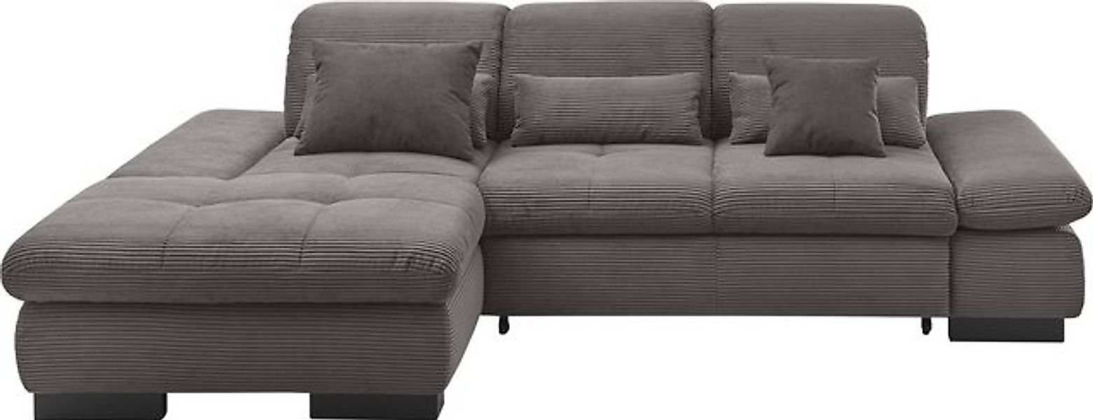 set one by Musterring Ecksofa SO4100 V, mit verstellbaren Kopfteilen, wahlw günstig online kaufen