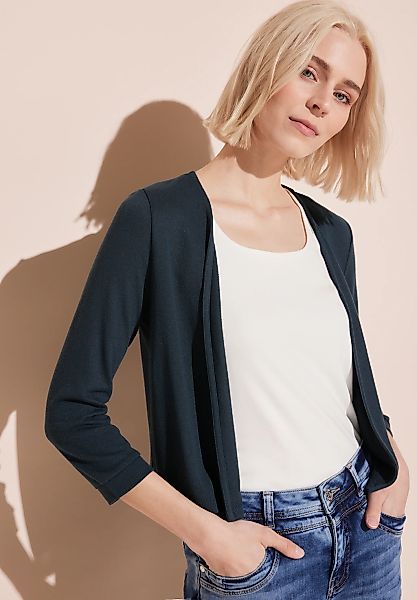 STREET ONE Cardigan, 3/4 Arm und ohne Verschluss günstig online kaufen