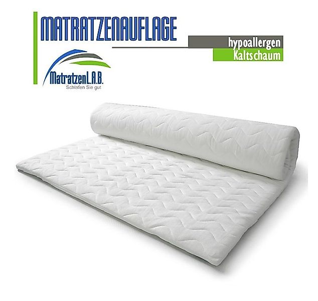 MatratzenL.A.B®, Topper Matratzenauflage aus Kaltschaum, 8 cm hoch, Härtegr günstig online kaufen
