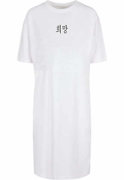 Merchcode Shirtkleid "Merchcode Damen Ladies K HOPE Oversized Slit Dress" 1 günstig online kaufen