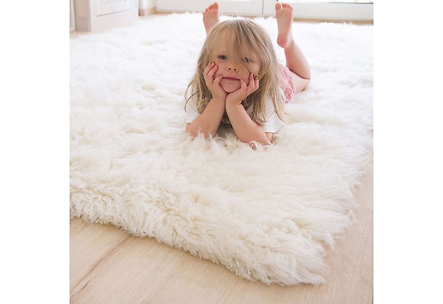 Steffensmeier Wollteppich Flokati 2000, Rechteckig, original griechischer F günstig online kaufen