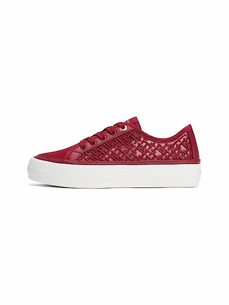 Tommy Hilfiger VULC EMBROIDERED SNEAKER Plateausneaker,Freizeitschuh, Halbs günstig online kaufen