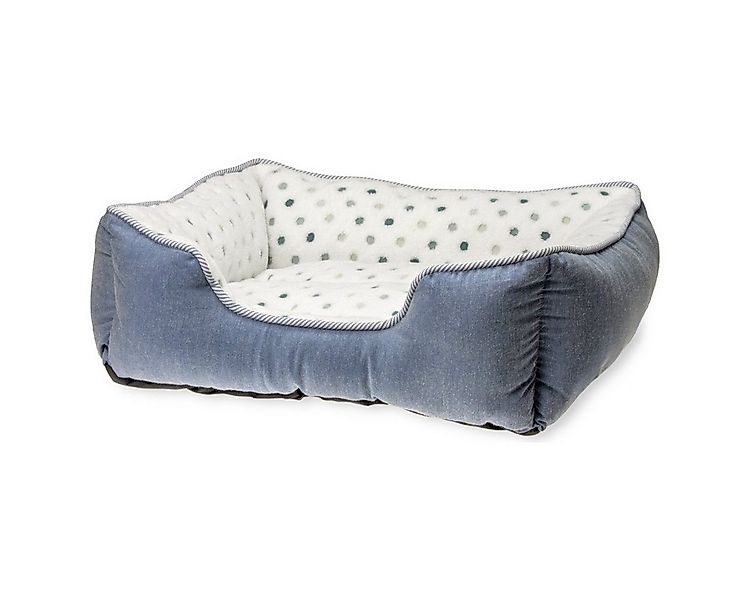 Karlie Tierbett Katzenbett Dot grau-blau günstig online kaufen