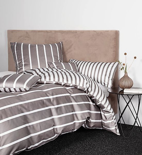 Janine Wendebettwäsche "Interlock-Jersey59028 3" mit Reissverschluss günstig online kaufen
