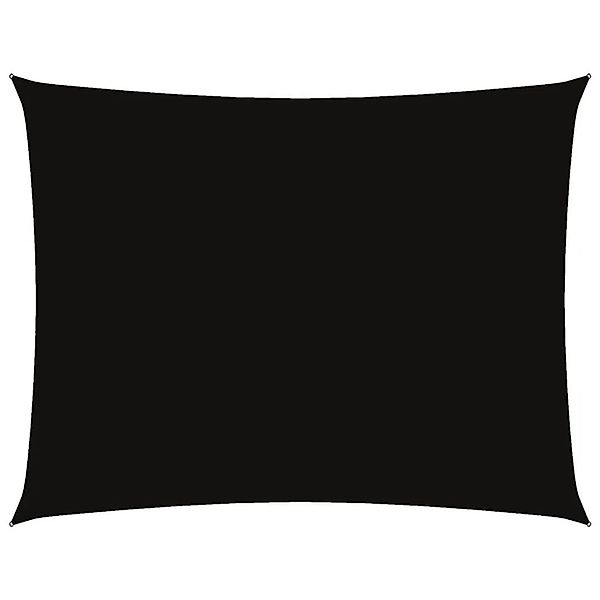 vidaXL Sonnensegel Oxford-Gewebe Rechteckig 6x8 m Schwarz 135773 günstig online kaufen