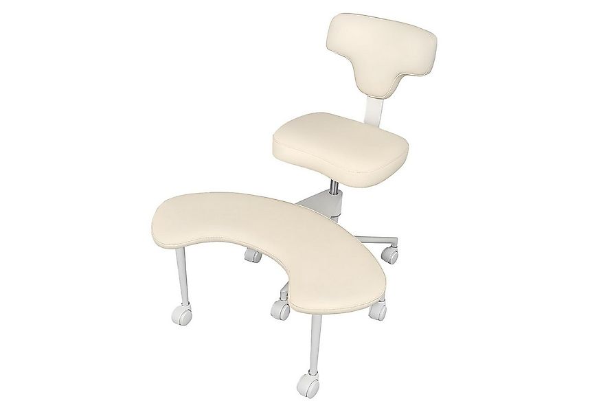 Rutaqian Bürostuhl ohne Armlehnen, Schreibtischstuhl Criss Cross Stuhl mit günstig online kaufen