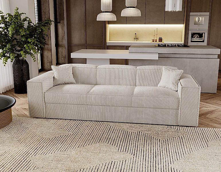Compleo Schlafsofa modern 252 cm breit, günstig online kaufen