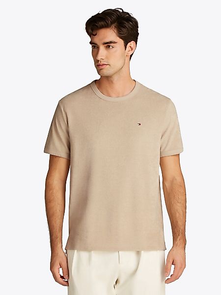 Tommy Hilfiger T-Shirt "TERRY TOWELLING TEE", aus Frottee Samt günstig online kaufen