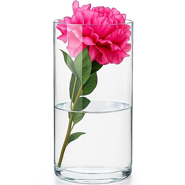 KONZEPT Tischvase Zylinder Glasvase (16 cm, günstig online kaufen