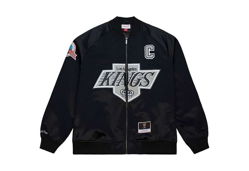 Mitchell & Ness Bomberjacke Satin Los Angeles Kings Wayne Gretzky günstig online kaufen