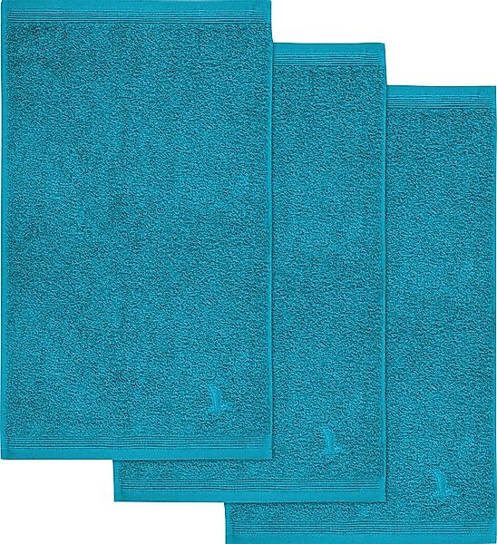 Möve Gästehandtuch Gästetuch "Superwuschel" 3er-Pack, Frottier, günstig online kaufen