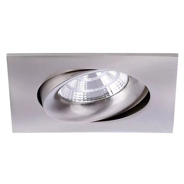 Brumberg LED-Einbaustrahler, dim2warm, nickel matt, quadratisch - 12486153 günstig online kaufen