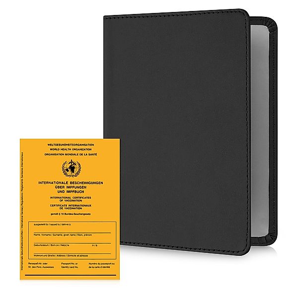 kwmobile Etui Impfpass Hülle aus Kunstleder, günstig online kaufen