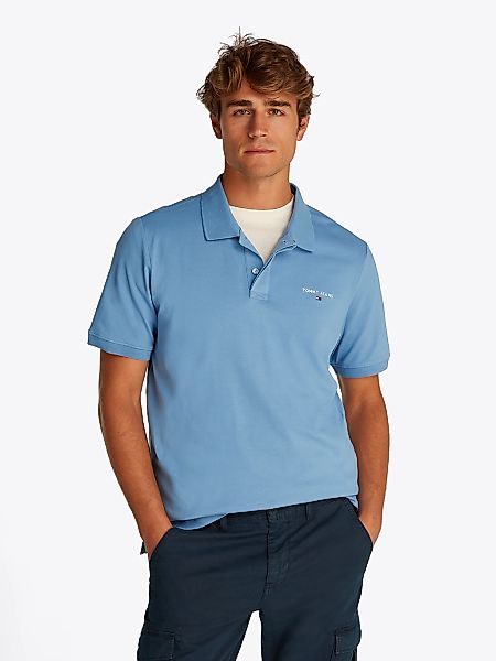 Tommy Jeans Poloshirt "TJM REG LINEAR POLO EXT", Mit Rundhalsausschnitt günstig online kaufen