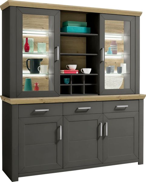 set one by Musterring Schrank-Set "York" 2 Stk. tlg. mit Glastüren, wahlwei günstig online kaufen