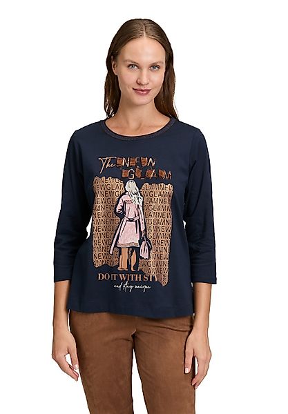 Betty Barclay 3/4-Arm-Shirt "Damen mit Rippbündchen" 1 Stk. günstig online kaufen