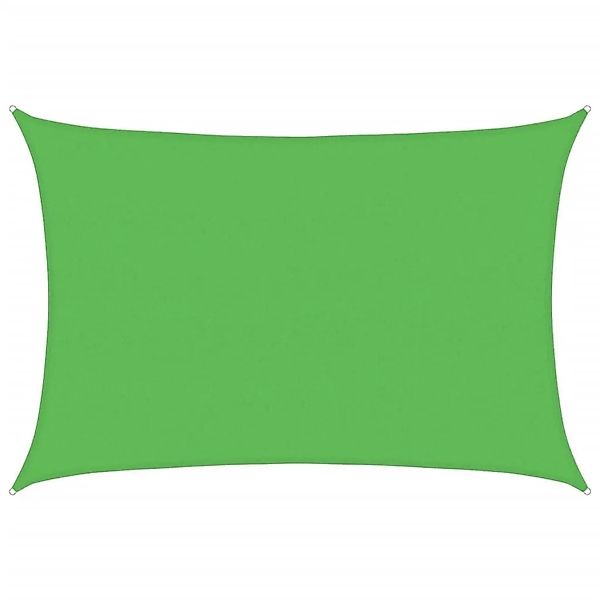 vidaXL Sonnensegel 160 g/m² Hellgrün 5x6 m HDPE 311301 günstig online kaufen