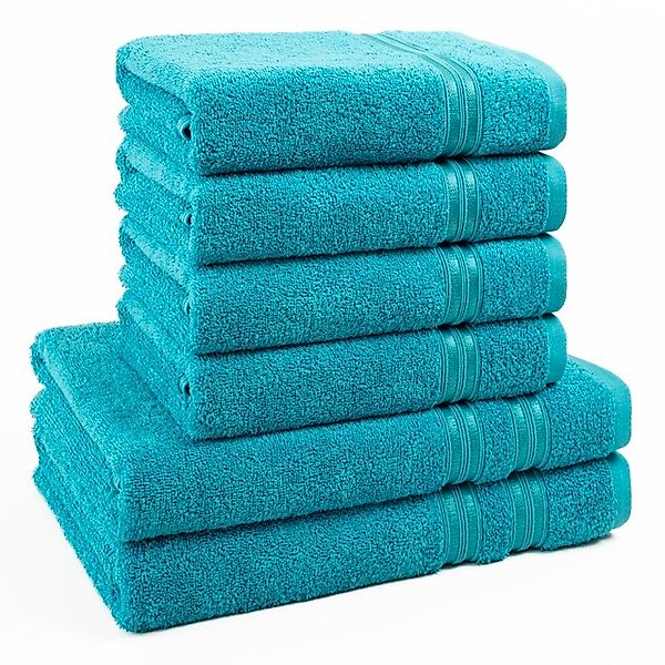 HAMMETEX Handtuch Set 6-teiliges Handtuch Set, günstig online kaufen