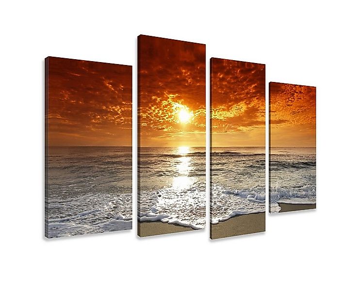 Visario Leinwandbild 4 er Set Visario auf Leinwand gerahmt, sofort aufhängb günstig online kaufen