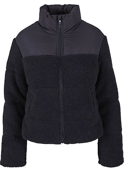 URBAN CLASSICS Winterjacke Urban Classics Damen Ladies Short Sherpa Mix Puf günstig online kaufen