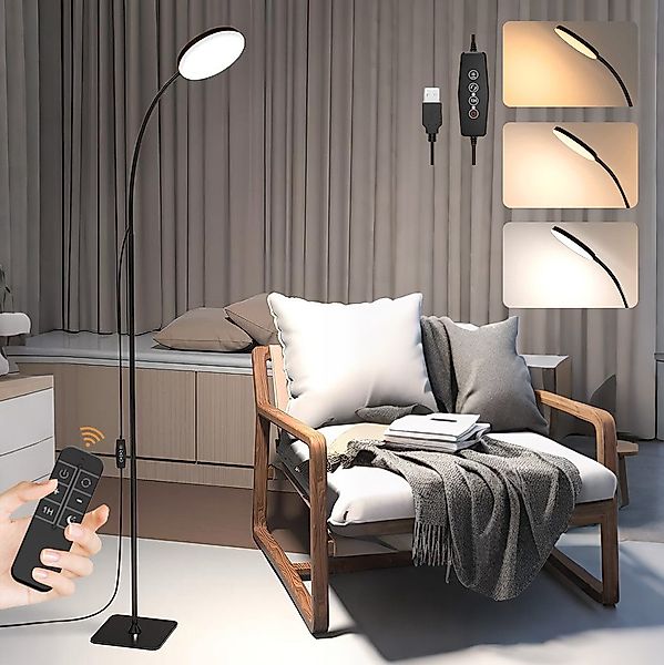 LMaxhome Stehlampe Wohnzimmer Dimmbar Standleuchte mit günstig online kaufen