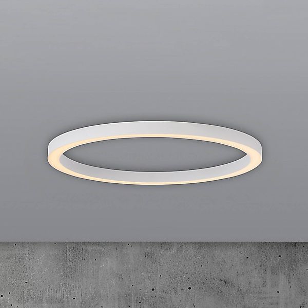 PURE LED-Deckenlampe Lines, Ø 70 cm, weiß, CCT Fernbedienung günstig online kaufen