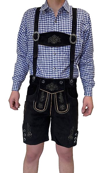 Dretaild Trachtenlederhose Herren Lederhose Tracht Kurz günstig online kaufen